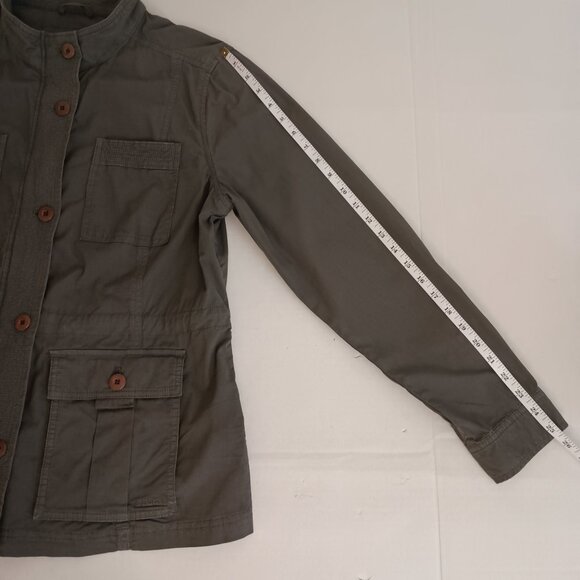 L.L. Bean Olive Green Utility Jacket Item ID 505030 Women’s M - Picture 14 of 16